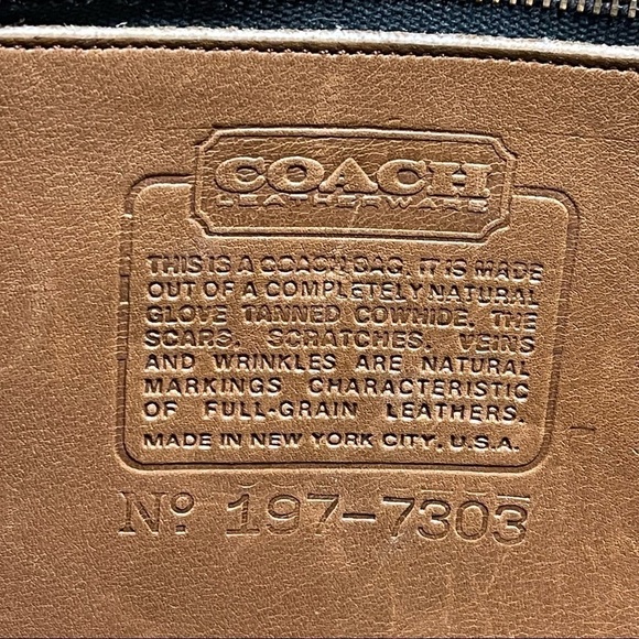Coach Vintage Stewardess Bag Made in NY, US - Picture 12 of 17